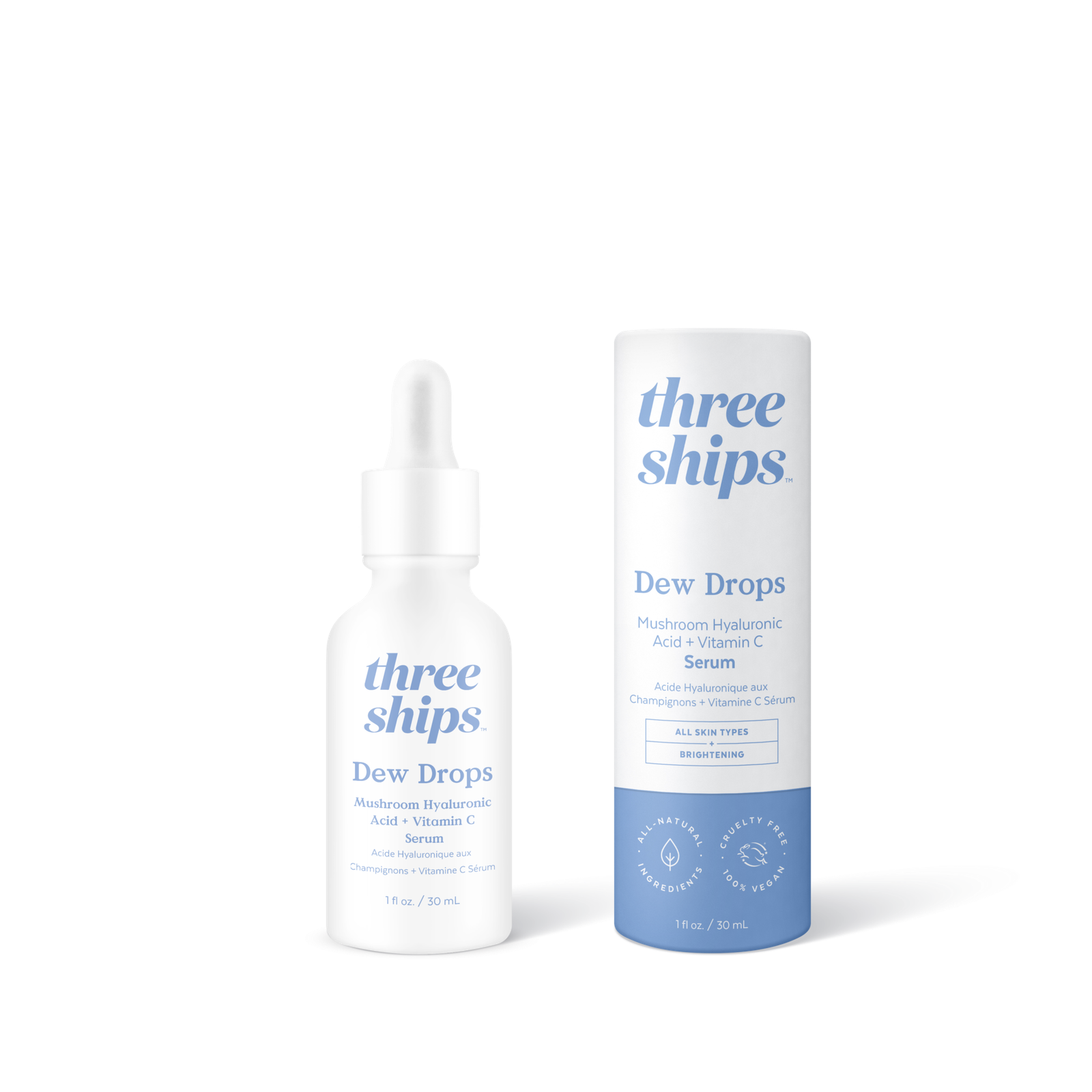 Dew Drops Mushroom Hyaluronic Acid + Vitamin C Serum