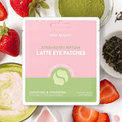 Strawberry Matcha Latte Depuffing & Hydrating Eye Patches