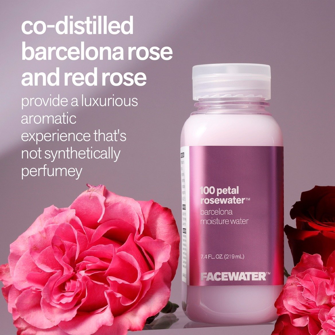 100 Petal Rosewater Barcelona Moisture Water